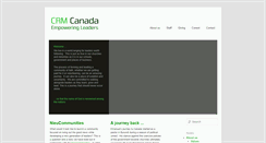 Desktop Screenshot of crmcanada.org
